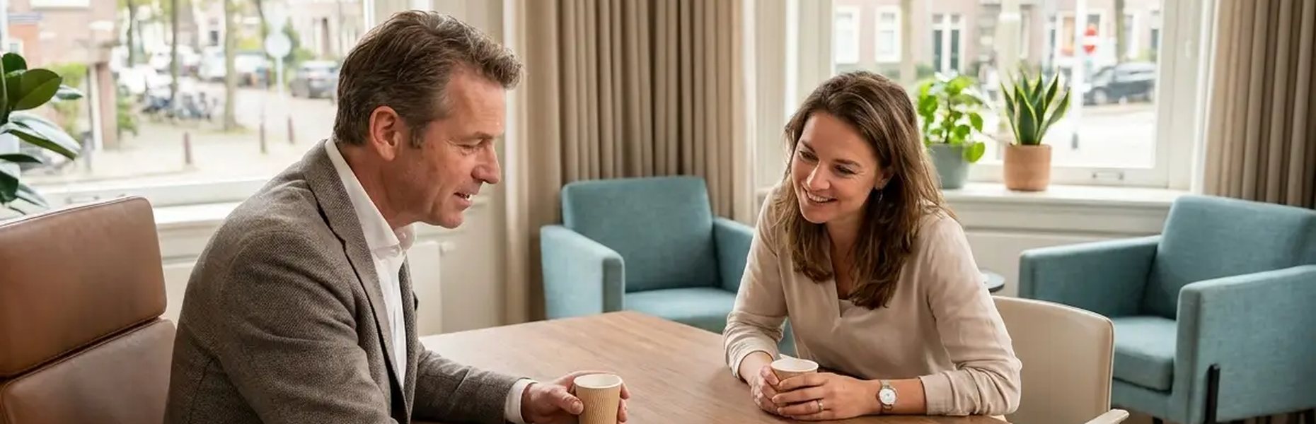 Notaris legt de kosten transparant uit aan een cliënt