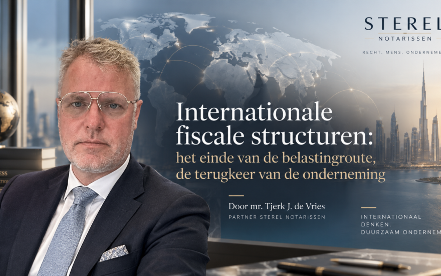 Internationale fiscale structuren: het einde van de belastingroute, de terugkeer van de onderneming