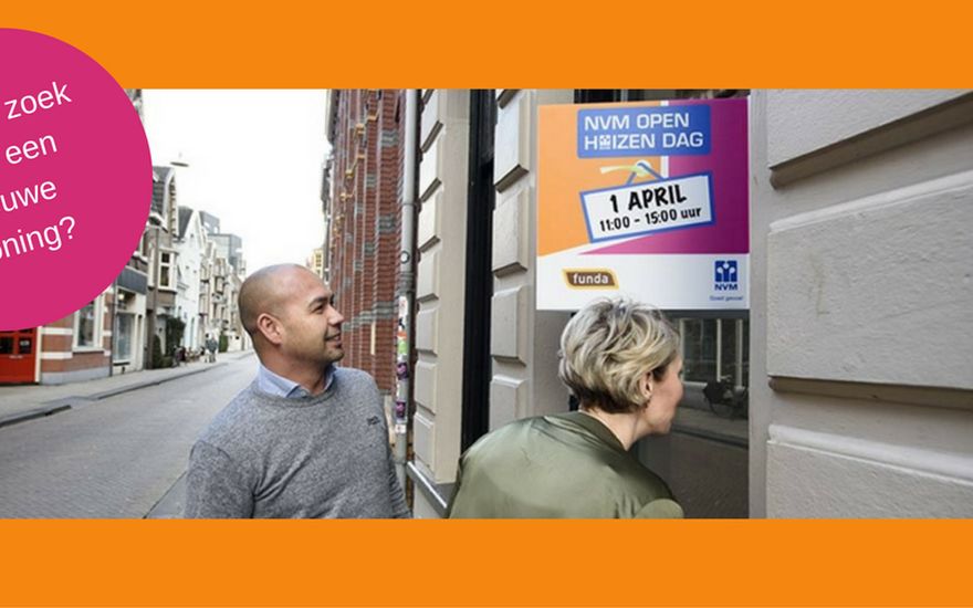 Interesse in een nieuwe woning? 1 april NVM Open Huizen Dag